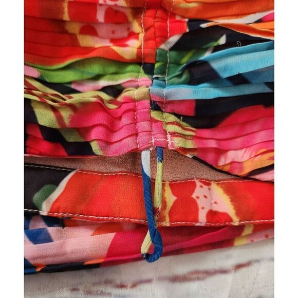 Rococo Sand Tropical Mini Skirt Size Small - Picture 4 of 6